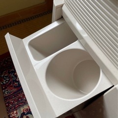  新品同様  背付ポータブルトイレ 介護用品 避難所などの画像
