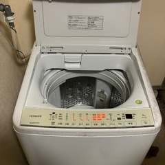 HITACHI 日立 ビートウォッシュ 全自動洗濯機 8.0kg BW-V80G 2021年製 ホワイト 家電の画像