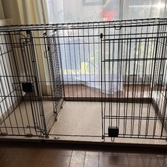 【受付終了】ゲージ　　犬/トイレ/中型犬までOK の画像