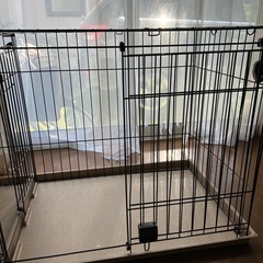 【受付終了】ゲージ　　犬/トイレ/中型犬までOK の画像
