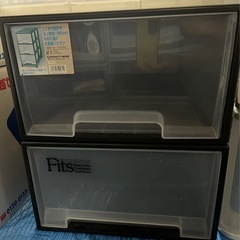 押し入れケース　クリアケース　引き出しケースの画像