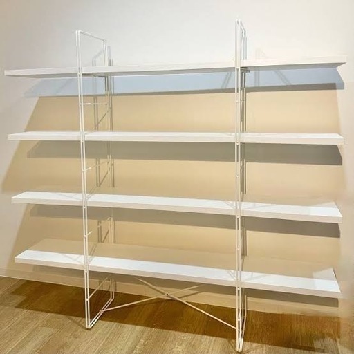 【I.k】IKEA ENETRI シェルフ　White✖️White Ikea (vintage) Enetri shelf, white | Pre-used design | Franckly