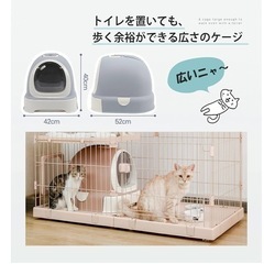 猫ちゃんゲージの画像