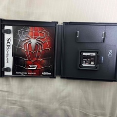 ⭐️最終値下げ⭐️【珍品】【美品】【北米版】スパイダーマン3 DS ソフト　おまけ付の画像
