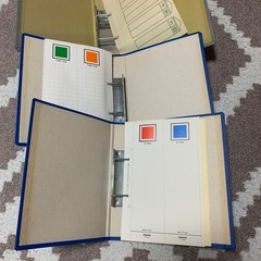 チューブファイル＆リングファイル　B5サイズ　5冊　コクヨ・KING JIM・他の画像