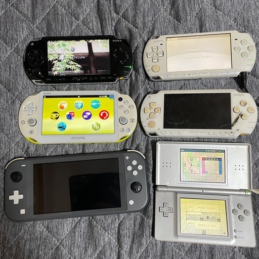 【ジャンク品】DS Lite本体2台 PSP本体 ジャンク品】DS Lite本体2台 PSP本体 - メルカリ - その他