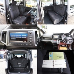 【車検R8/1‼️】1年間保証付！ポッキリ価格！！下取り大歓迎🙆‍♂️ステップワゴンスパーダブラック　ローン＆カード決済⭕️の画像