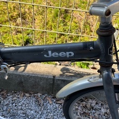 ジープ　折り畳み自転車の画像