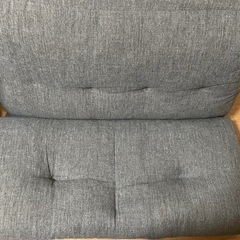 2人がけ座椅子⭐︎簡易ベッドになります⭐︎の画像