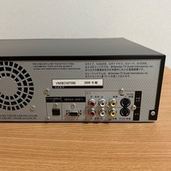 Panasonic DMR-XP22V HDD搭載VHS一体型　DVDレコーダーの画像