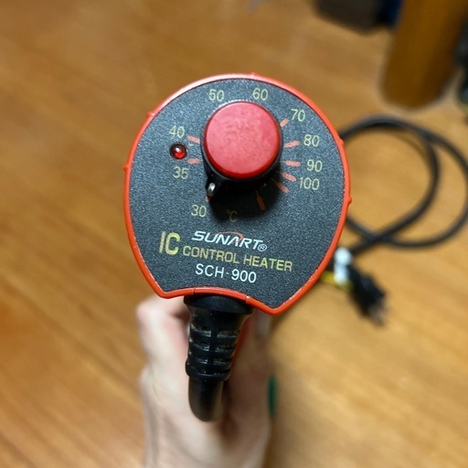 （取引中）値下げ！コントロールヒーター