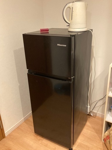 受付終了　冷蔵庫と洗濯機とお湯沸かし