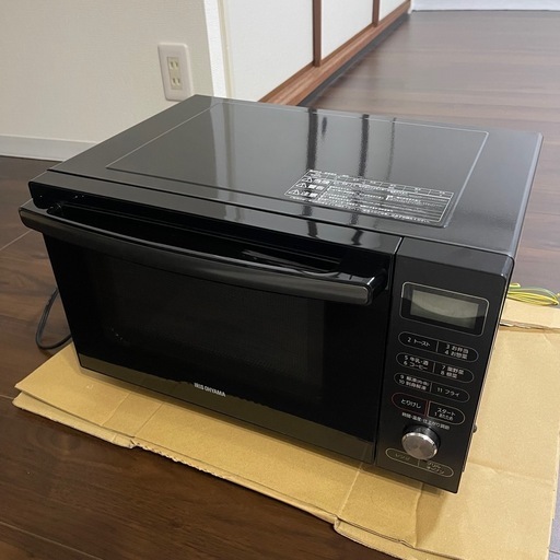 オーブンレンジ 電子レンジ アイリスオーヤマ フラットテーブル