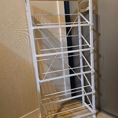 【8/5まで】省スペース！幅48.5靴収納 シューズラックの画像