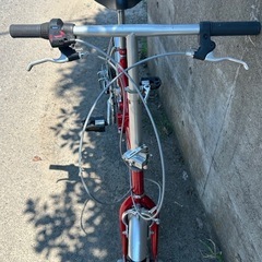 折りたたみ自転車の画像