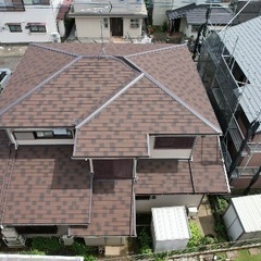 職人直営/屋根葺き替え工事｜瓦U → 砂付き金属屋根【ディプロマ...