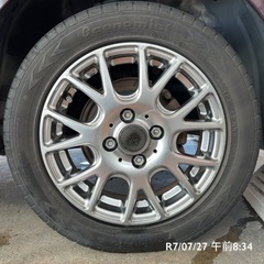 155/65r14 タイヤとホイールセット　ミライースの画像