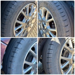 155/65r14 タイヤとホイールセット　ミライースの画像