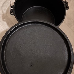 ロゴス⭐︎美品⭐︎シーズニングレスダッチオーブンの画像