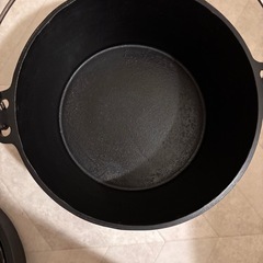 ロゴス⭐︎美品⭐︎シーズニングレスダッチオーブンの画像