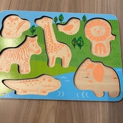 パズル ペグ付き 知育 おもちゃの画像