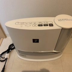 シャープ　セラミックファンヒーター加湿器の画像