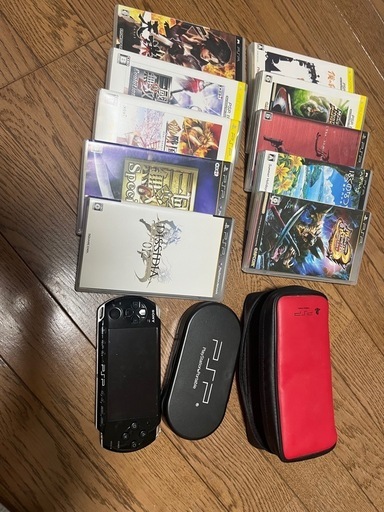 PSPソフト　まとめ売り　37本　被りあり　おまけの本体付き cokotokyo_10455
