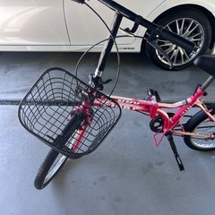 《要修理》折りたたみ自転車の画像