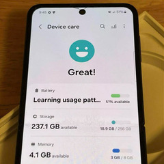 Android Galaxy Flip 4｜256gb｜SIMフリーの画像