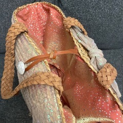 cherosita キラキラカゴバッグ & 麦わら帽子set☆の画像