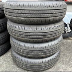 お話中】軽自動車サイズ 155/65R14 新車外し 4本セット ①