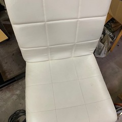 一人用　椅子ソファー　ホワイトの画像