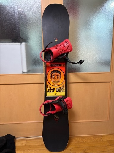 SALOMON スノーボードSLEEPWALKER 153cm 2点セット