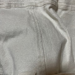 【美品】Habitual ホワイトデニムジャケット（レディースSサイズ相当）の画像