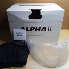 ★美品★ CREST ALPHA II フルフェイス シールド Lサイズ 59-60cm バイク用品 ヘルメットの画像