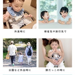 チェック柄 チェアハーネスの画像