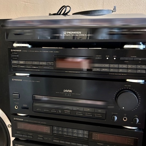 private X-A5 Pioneer システムコンポ ジャンク パイオニア 通電確認