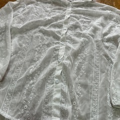 レースカーディガン　パーカの画像