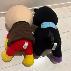 アンパンマン　バイキンマン　BIG ぬいぐるみの画像