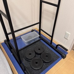 懸垂スタンド　チンニング　ディップスの画像