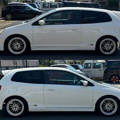車検R9/7まで 超希少 修復歴無 EP3 J`s RACING車高調 RPF1 17インチホイール NEOVA AD08RSなど改造多数の画像