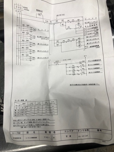 フジマック製ビルトイン食洗機