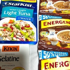 ツナ　コンデンスミルク　缶詰などまとめて　の画像