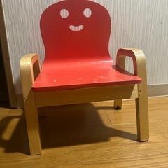 happiness キコリの小いす キッズチェアの画像
