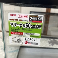 水槽 60cmの画像