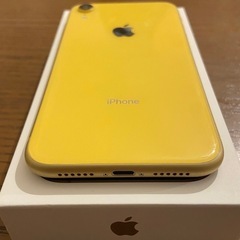 Apple iPhone XR イエローの画像