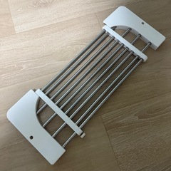 【お取引中
】スライド式水切りラックの画像
