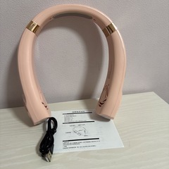 ネッククーラー 首掛け扇風機 5段階風量 大容量 静音 軽量 扇風機 USBの画像