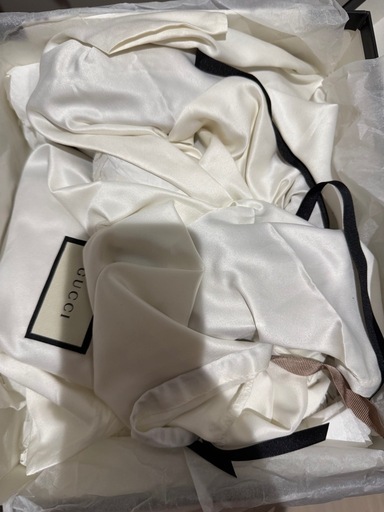 GUCCI GGマーモント ウェッジソール サンダル