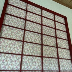 【雑貨】リメイクした壁飾りの画像